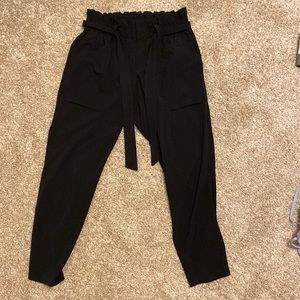 Athleta high waisted tie pants
